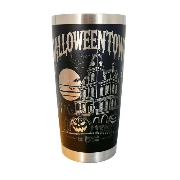 Halloween Tumbler with Straw Gift Box 20oz Stainless Steel Spooky Season Horror - Picture 1 of 6